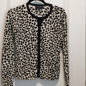 Leopard Print Cardigan